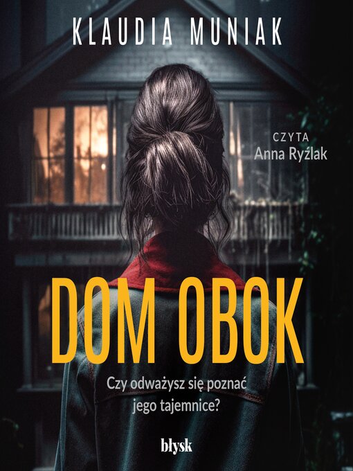 Title details for Dom obok by Klaudia Muniak - Available